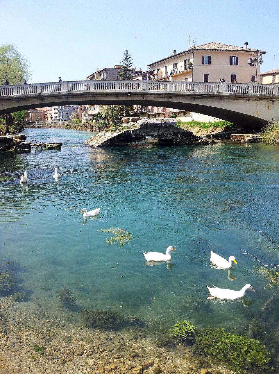 Ponte Romano sul fiume Velino, Rieti